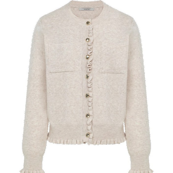 케네스레이디 프릴 니트 가디건(EKCDPJ0400)