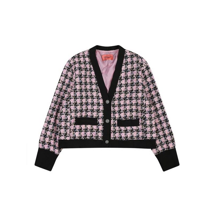 반에이크 트위드패턴 자켓 VB33JKMD01Z