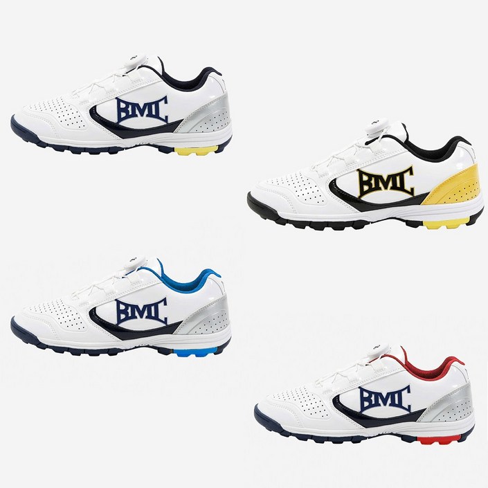 BMC 비엠씨 소닉 다이얼 시스템 성인 유소년 야구 인조잔디화 인조잔디 야구화 4종