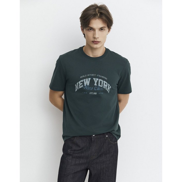 지오다노 반팔 그래픽 티셔츠NEW YORK 2 0109 6514