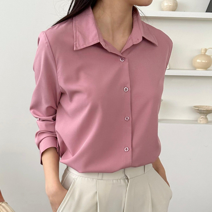 루나제이 여성 블라우스 구김없는 여자 셔츠 링클프리 14가지 컬러