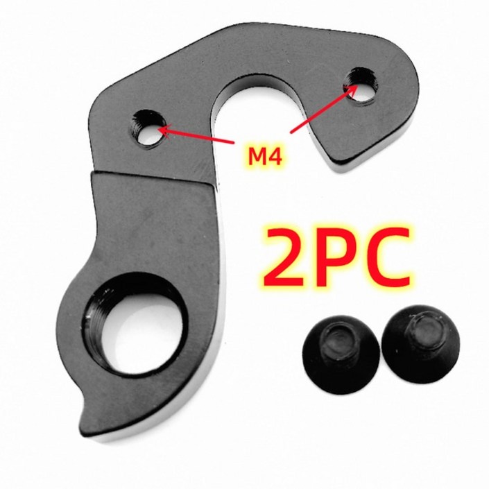 자전거 부품 Mech 드롭아웃 Tropix Milan 페어 스콧 포일 사이클 기어 후면 드레일러 Rd 행어 자갈 탄소 프레임 2 개