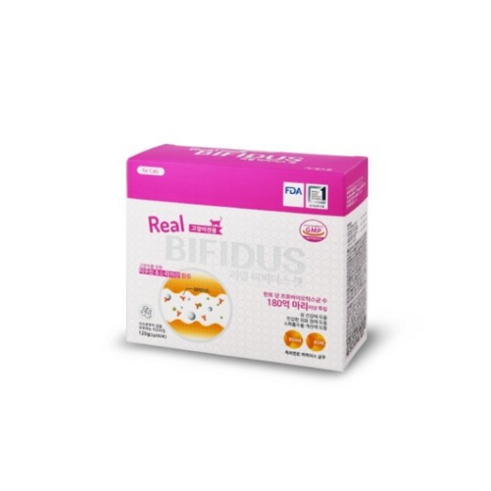 리얼 비피더스 캣 60포 고양이 유산균