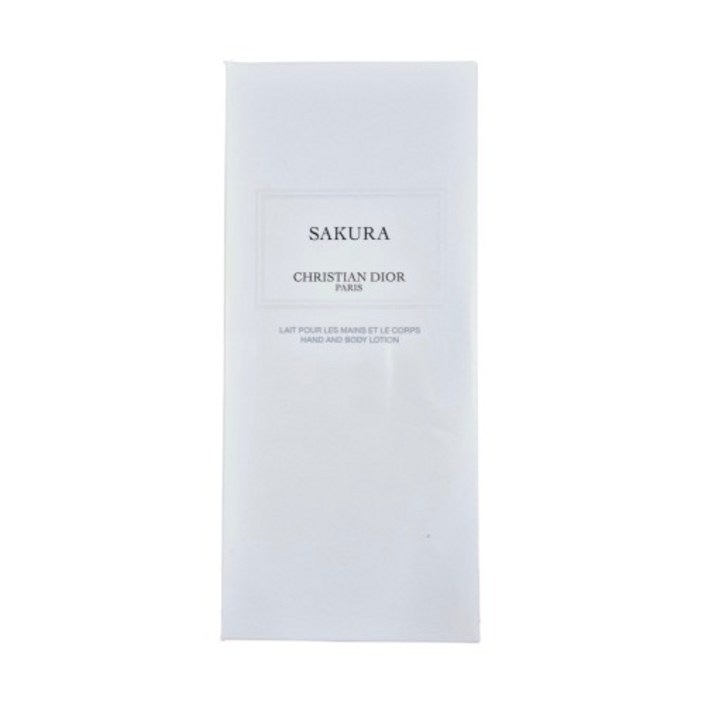 백화점 정품  국내 발송   라 콜렉시옹 프리베 크리스챤 디올 시쿠라 핸드 앤 바디 로션 350ml  디올 사쿠라 로션