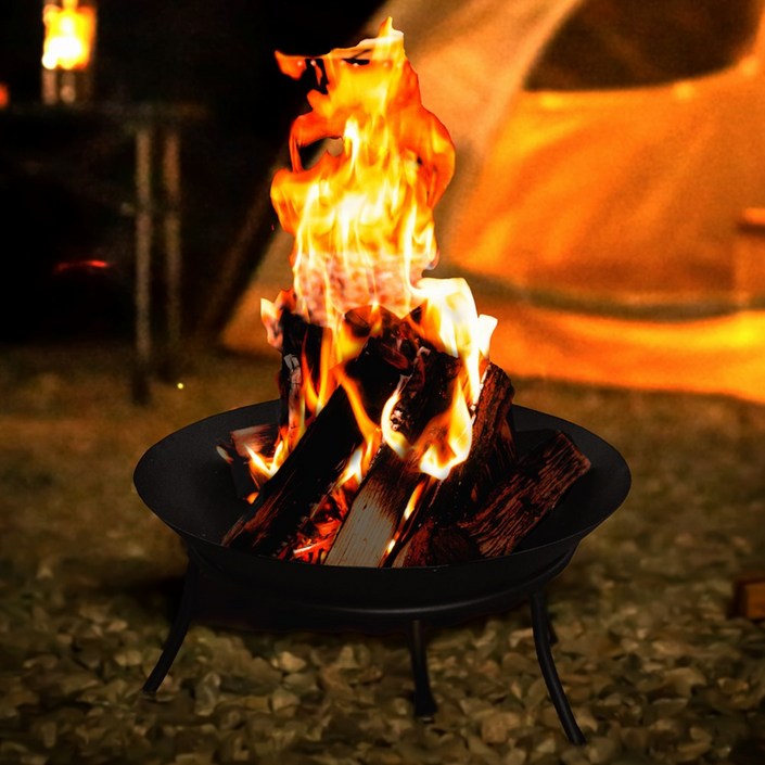 레토 캠핑 원형 화로대 불멍 화롯대 캠핑용품 LCPCB02