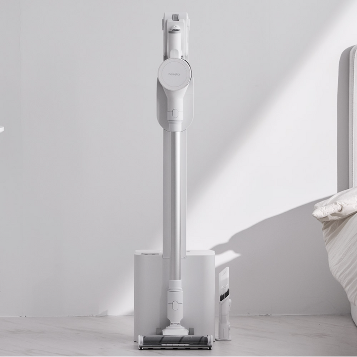 신제품 홈리아 클린스테이션 차이슨 무선청소기 BLDC  다양한 구성품, 화이트, 220BLCST