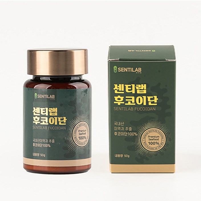 센티랩 후코이단 50g 1박스 100 미역귀 후코이단, 50g, 1개