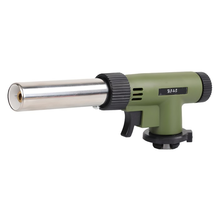 지앤디맑은하루 휴대용 액화방지 자동 캠핑용 원터치 토치