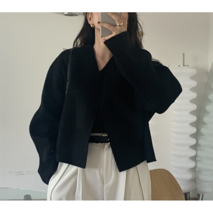 루스리더 여성 신상 쇼트 패션 모임 데일리 재킷 V425