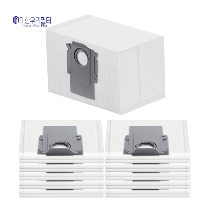 대한우리필터 로보락 S8 plus Pro Ultra S7 maxv ultra 호환 먼지봉투, 10개, 수량