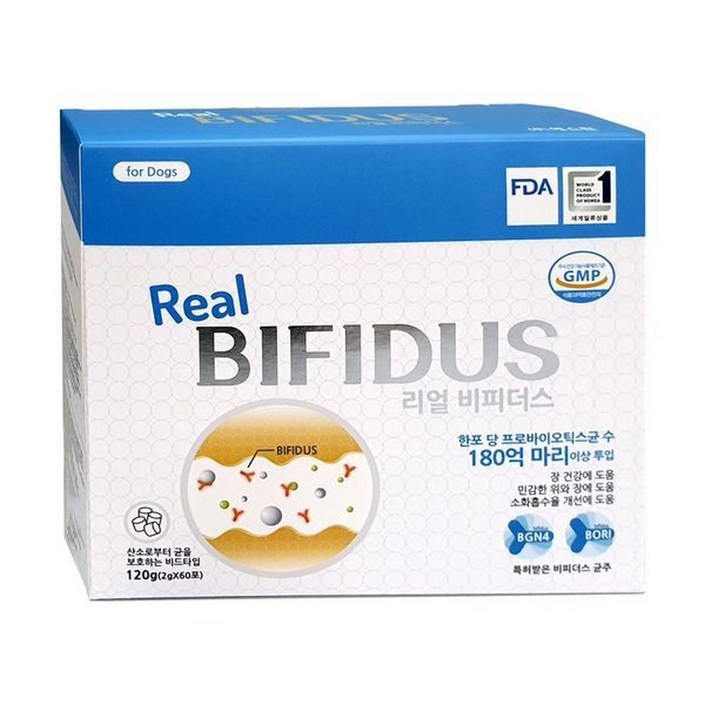 킹펫리얼비피더스 독 60p 2g x 60포