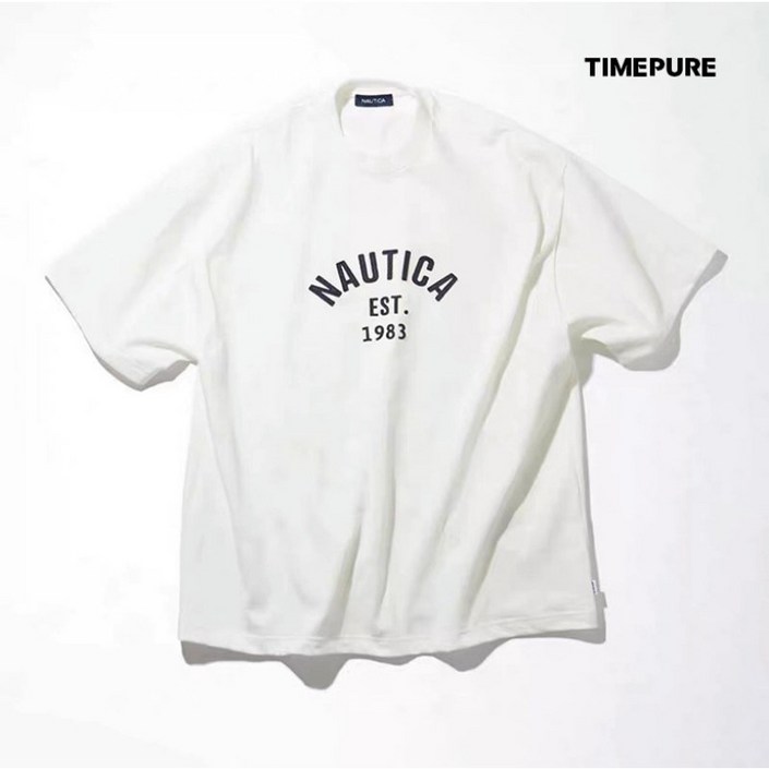 프리미엄 남녀 1983번 프린팅 오버핏 반팔 시티보이 오버사이즈 티셔츠