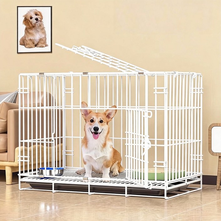 강아지 철장 접이식 화장실 애견 울타리 펜스