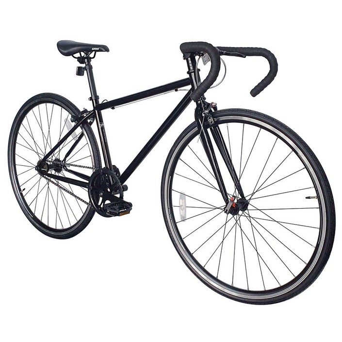 [지멘스자전거] 싱글기어 자전거 STYLE 프레임400 450 학생용 스몰사이즈, [미조립(공구미포함)]매트블랙_450(S사이즈), 1개, 170cm