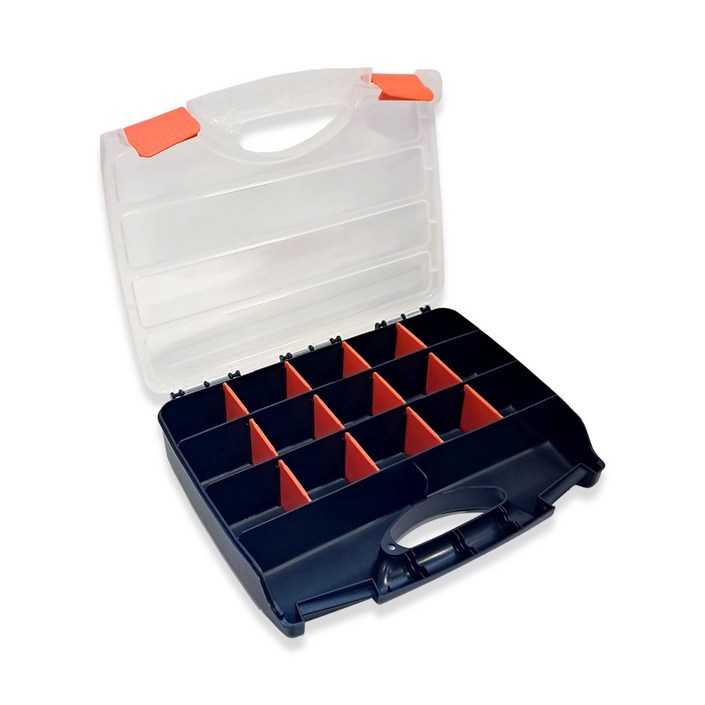 킹스맨 멀티박스 피스통 부품함 못 볼트 정리함 15칸