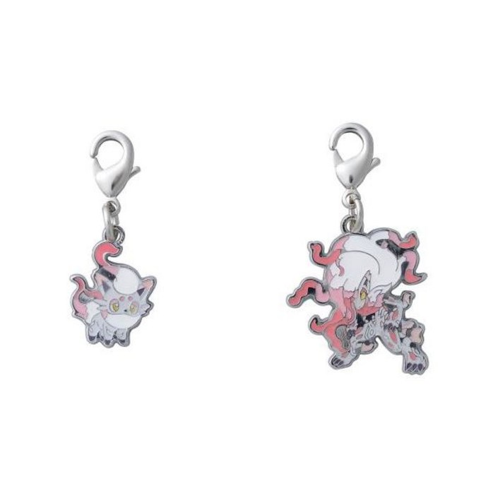 포켓몬센터 전국도감 메탈참 H570 H571 히스이 조로아 조로아크