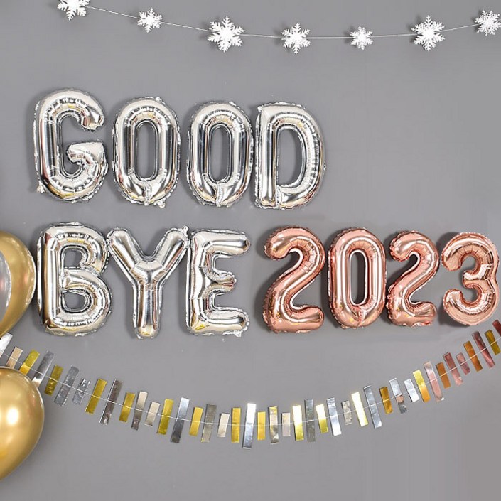 제이벌룬 good bye 2023 풍선 세트 제이벌룬 good bye 2023 풍선 세트