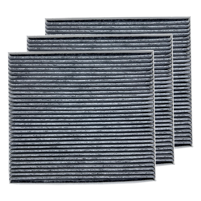 12 현기파츠 현대 기아 자동차 활성탄 에어컨 필터 PM0.3 현대모비스 순정품 호환, 3개, 그랜저GN7 HIL112