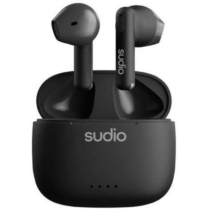 SUDIO 완전 무선 이어폰 Sudio A1 블랙 SD1701무선좌우 분리 Bluetooth 대응