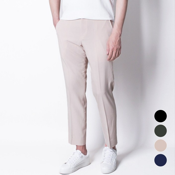 [디아웃핏]프리미엄 슬랙스 스판 히든밴딩 봄가을 간절기 남자 남성 정장바지