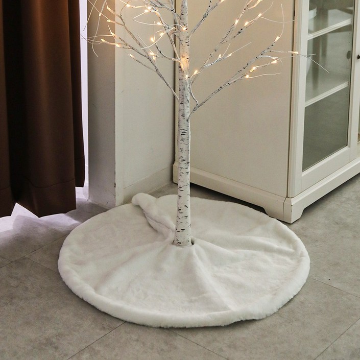 크리스마스 트리 나무 스커트 파티 장식 소품 카페트 밑받침 78cm OMTP02