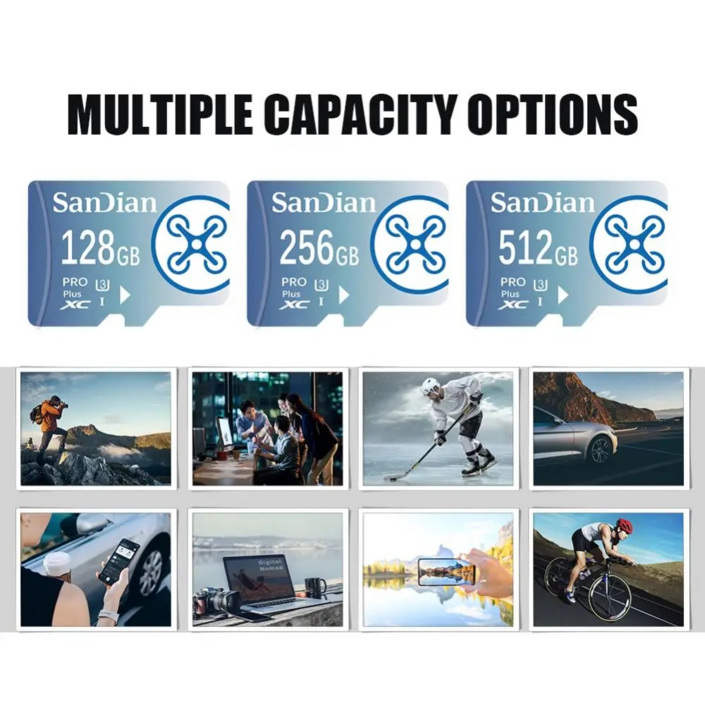 마이크로 SD카드 SanDian mirco card 512GB 1TB 2TB, 1TB, 1개