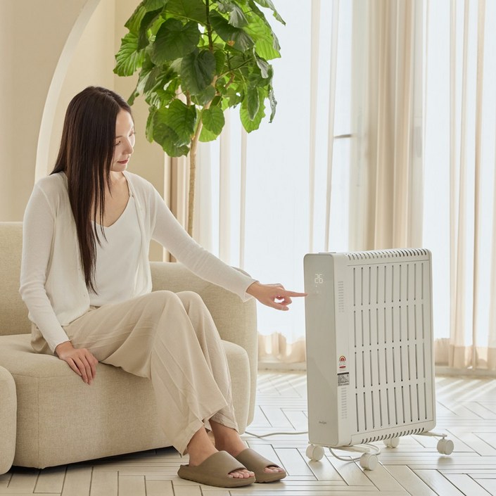 비나잇 전기 히터 가정용 무소음, 화이트