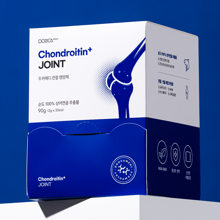 두카메디 콘드로이친 조인트 강아지 관절 영양제, 30회분, 뼈/관절강화, 1개