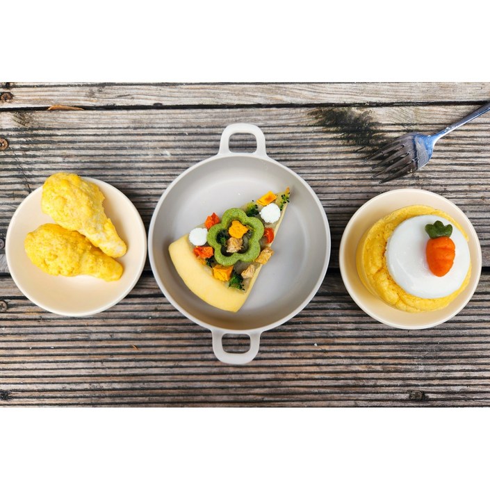 담무강아지피자 치킨 케이크세트