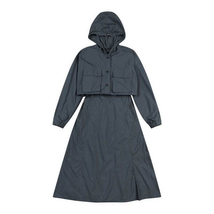 백화점정품   코데즈컴바인 레이어드 점퍼후드 원피스 CJAOP503W2 여성원