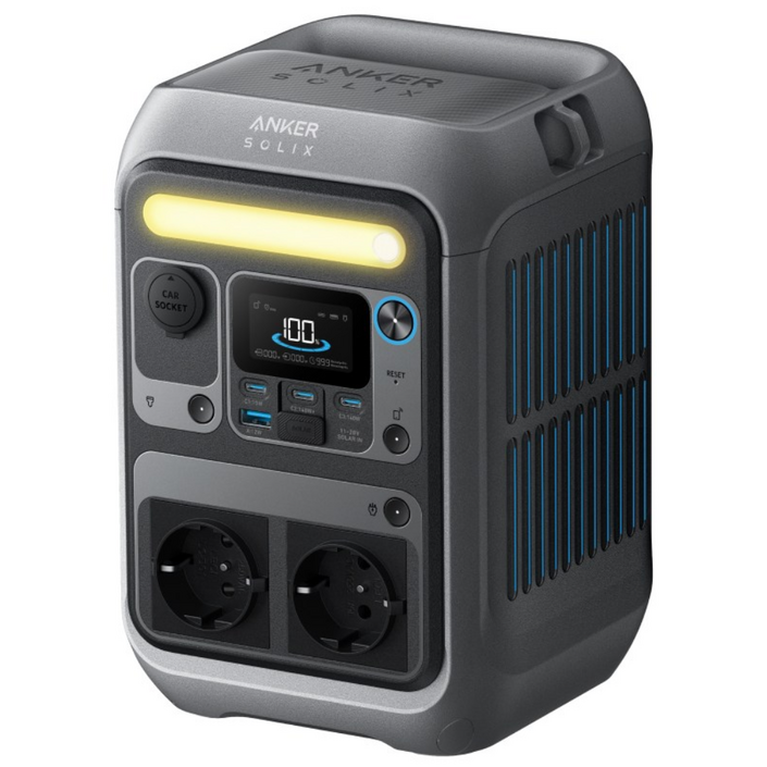 앤커 솔릭스 C300 90000mAh 360W 파워 스테이션, 그레이, A1722