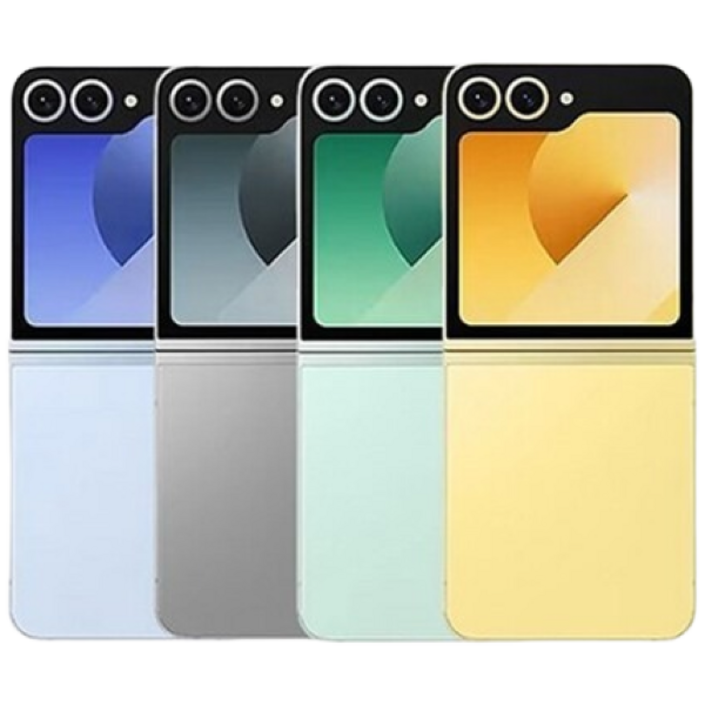 삼성 Ai 갤럭시Z 플립6 256GB 공기계 S급 구성품 단말기  유심핀  보호케이스  보호필름  12개월 무상보증, 옐로우, 256GB