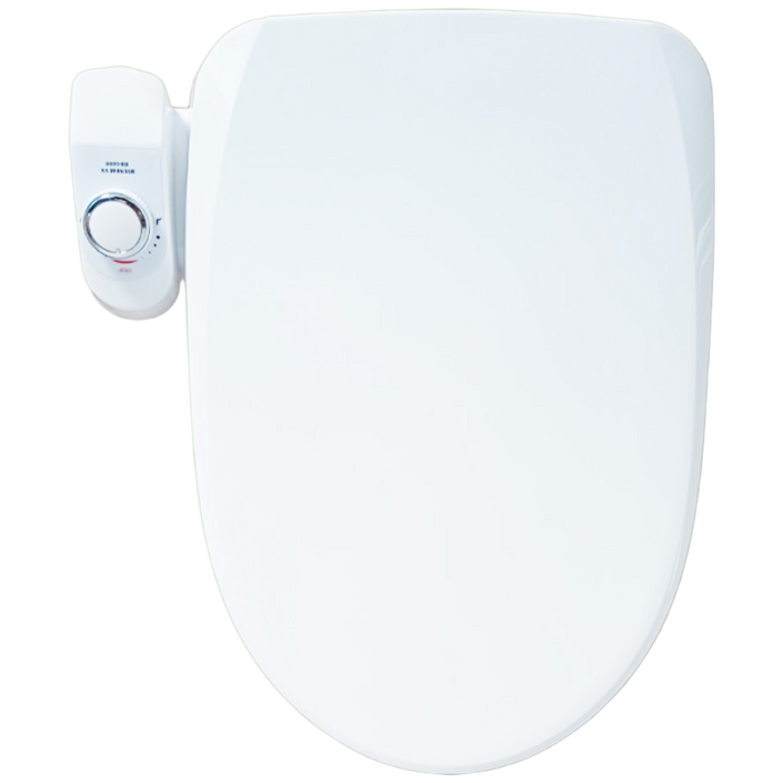 이크로바 기계식비데 무전원 냉수전용 시트일체형 수동비데 HB5000 2노즐, 고객직접설치, HB5000