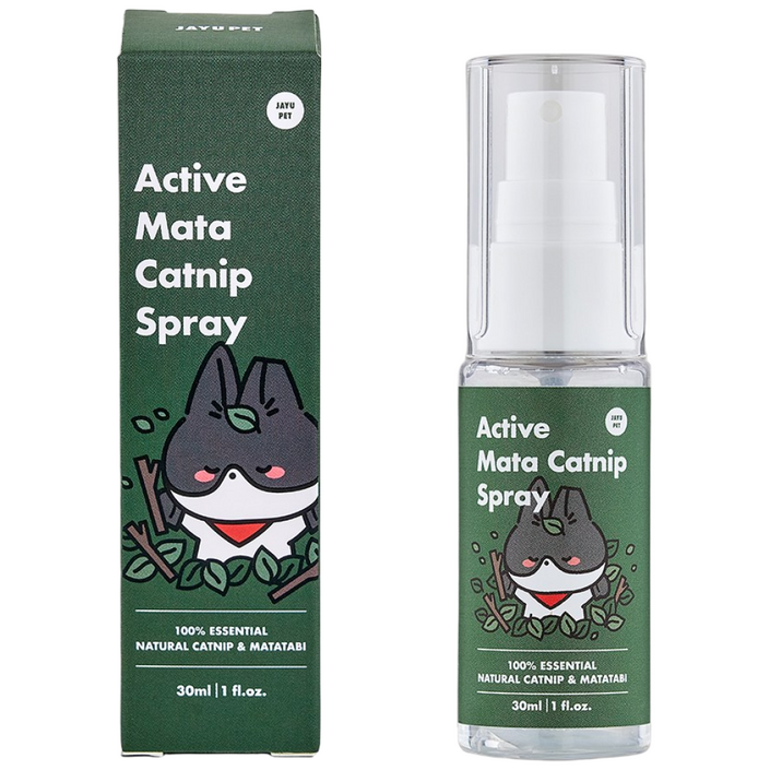 자유펫 액티브 마따캣닢 스프레이 고양이 국산 캣잎 캣닙 원액 30ml, 1개