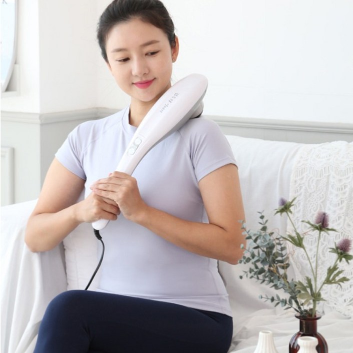 김수자 빠르고 소음적은 프리미엄 고성능 K5300 모터장착 핸디팡팡 유선 핸디형 안마기