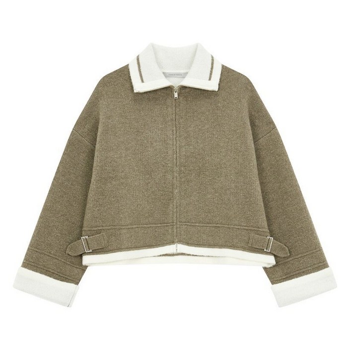 [백화점상품] VOV 신세계강남 단독[보브] 사이드 버클 크롭 니트 가디건 7123450111 [하객룩자켓]