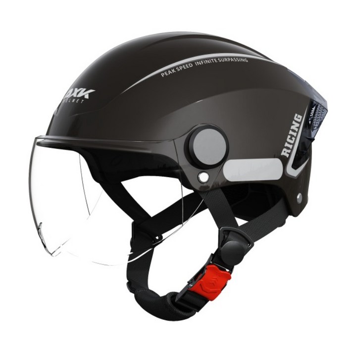 SULCATA 오픈페이스 하프 헬멧 오토바이 바이크 경량 안전