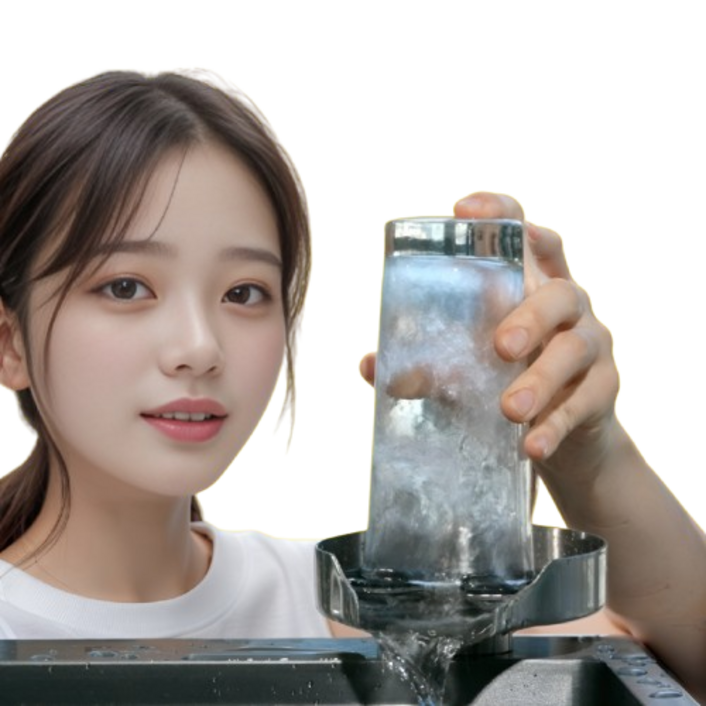 베아티투도 아쿠아 스톰 프리미엄 컵 세척기 드릴커터 35mm 세트, 스테인리스 실버, 1세트