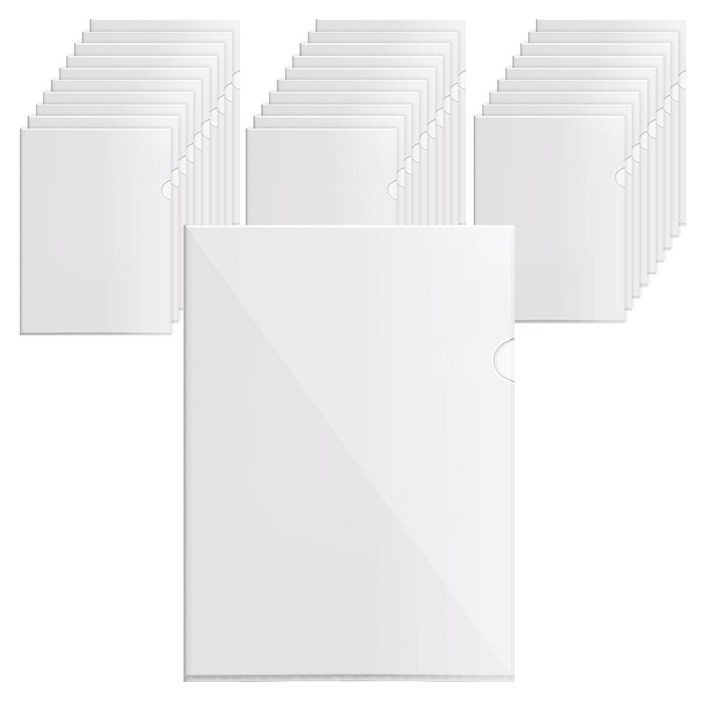 코멧 A4 L홀더, 투명, 30개