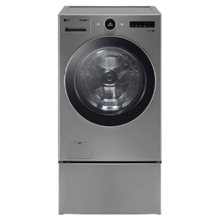LG 트롬 오브제컬렉션 트윈워시 드럼세탁기 23kg+ 미니워시 4kg 모던 스테인리스 방문설치