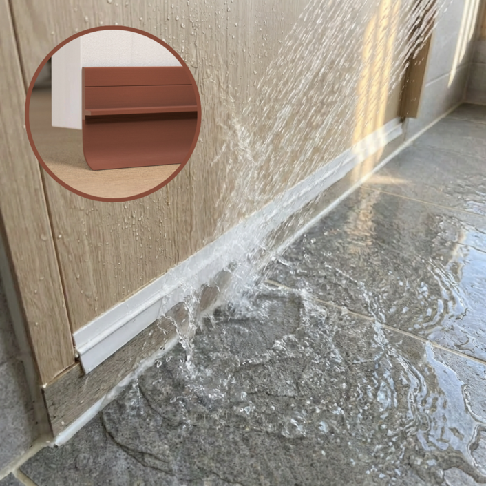 블리버킷 욕실문 물막이 방문 틈새막이 욕실 현관 문틈막이