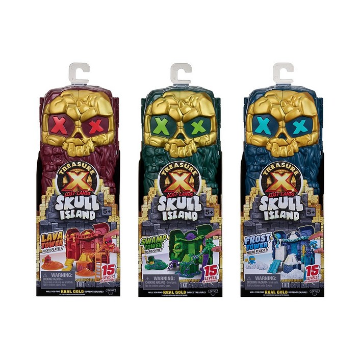 영실업 트레져X 스컬아일랜드로스트 아일랜드 3종  타워 랜덤출고