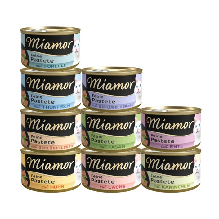 미아모아 파스테이트 85g 12개 1박스 고양이 주식캔