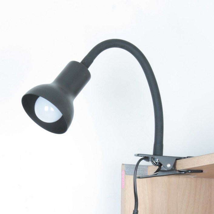 그린필조명 집게스탠드-C, 학습용 식물성장램프용 자바라 식물등