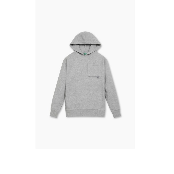 [AK플라자] [베네통 키즈] 3NBMC205A(MG)포켓 후드 맨투맨