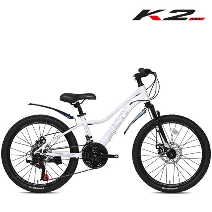 케이투바이크 MTB 자전거 레이브2.1D 22인치 초등학생 원터치 21단 디스크브레이크
