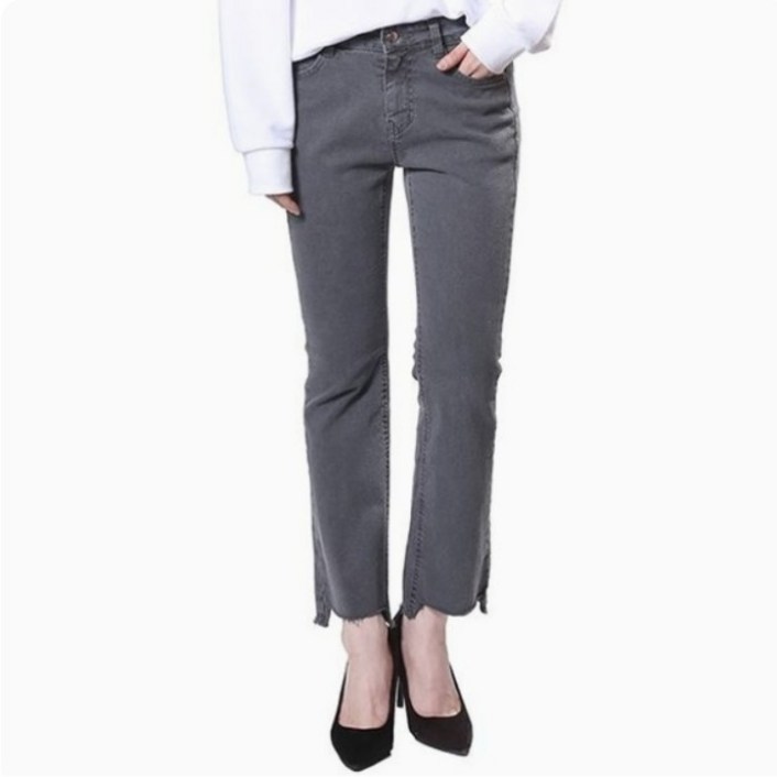 시에로 기장편차 세미부츠컷 다잉데님 팬츠SF2PTF250 1732841