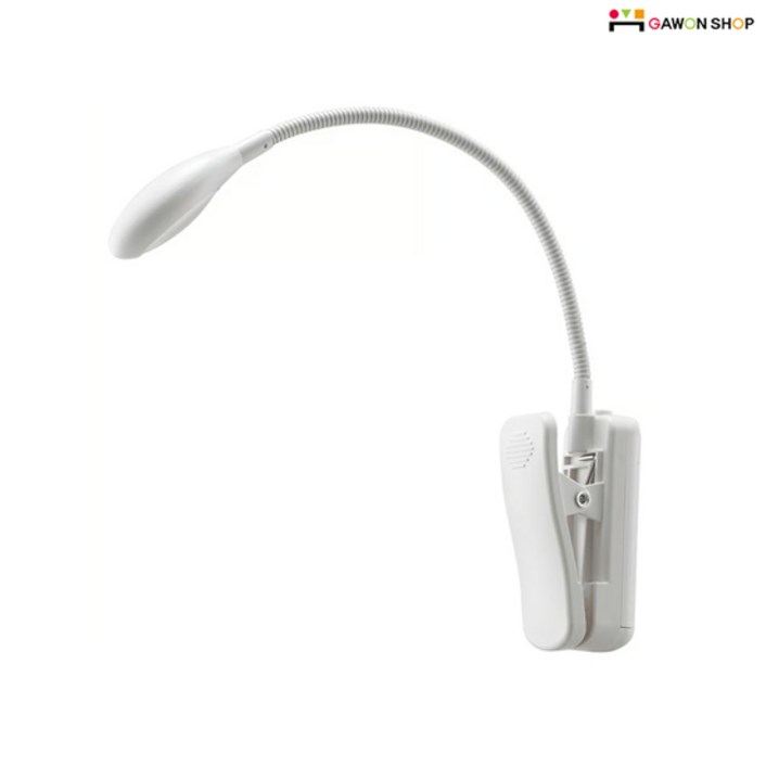 이케아 EBBARED 전구 내장형 집게 조명/스탠드 (건전지 동봉)