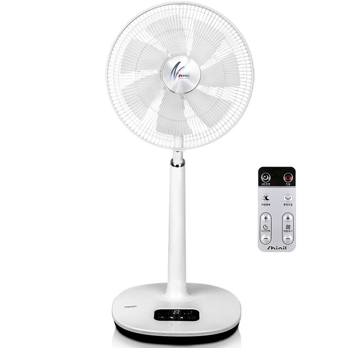 신일 무소음 초미풍 스탠드 BLDC 선풍기 SIFD14PN, 화이트리모컨증정