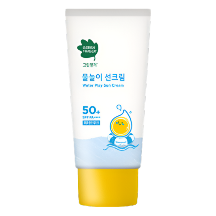 그린핑거 물놀이 선크림 워터프루프 SPF50+ PA++++